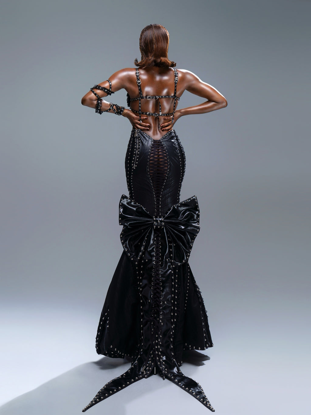 MMS 'Bride of Darkness' MERMAID CEREMONIAL LONG SKIRT