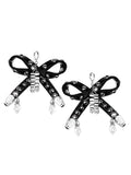 MMS 'The Hollow Kiss' BOW EARRINGS