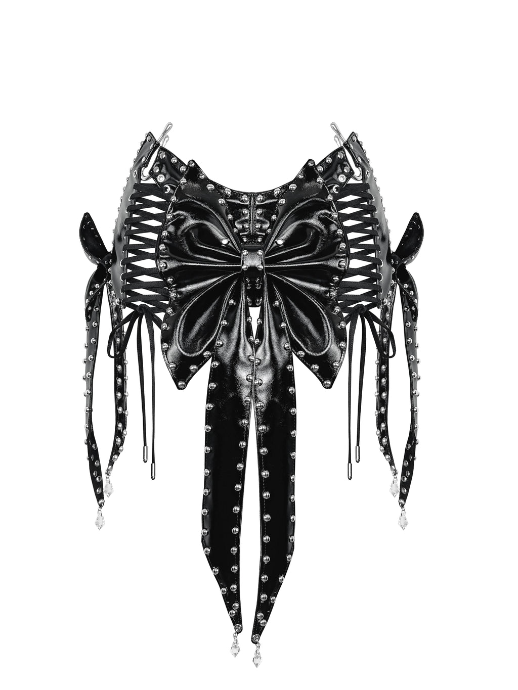 MMS ‘The Hollow Kiss’ LACED BOW MINI SKIRT