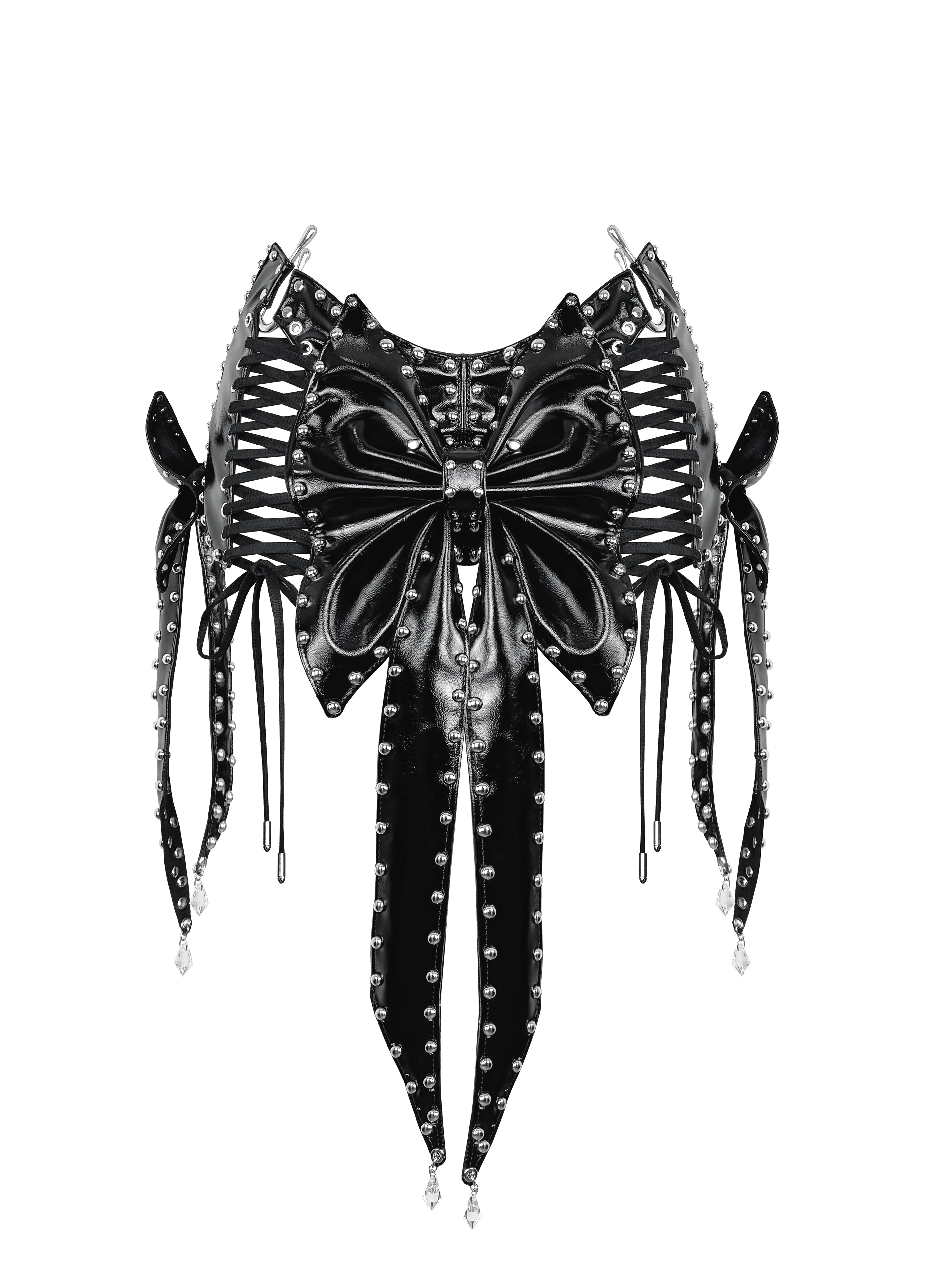 MMS ‘The Hollow Kiss’ LACED BOW MINI SKIRT