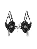 MMS 'The Bride of Darkness' RUFFLED HEART BRA