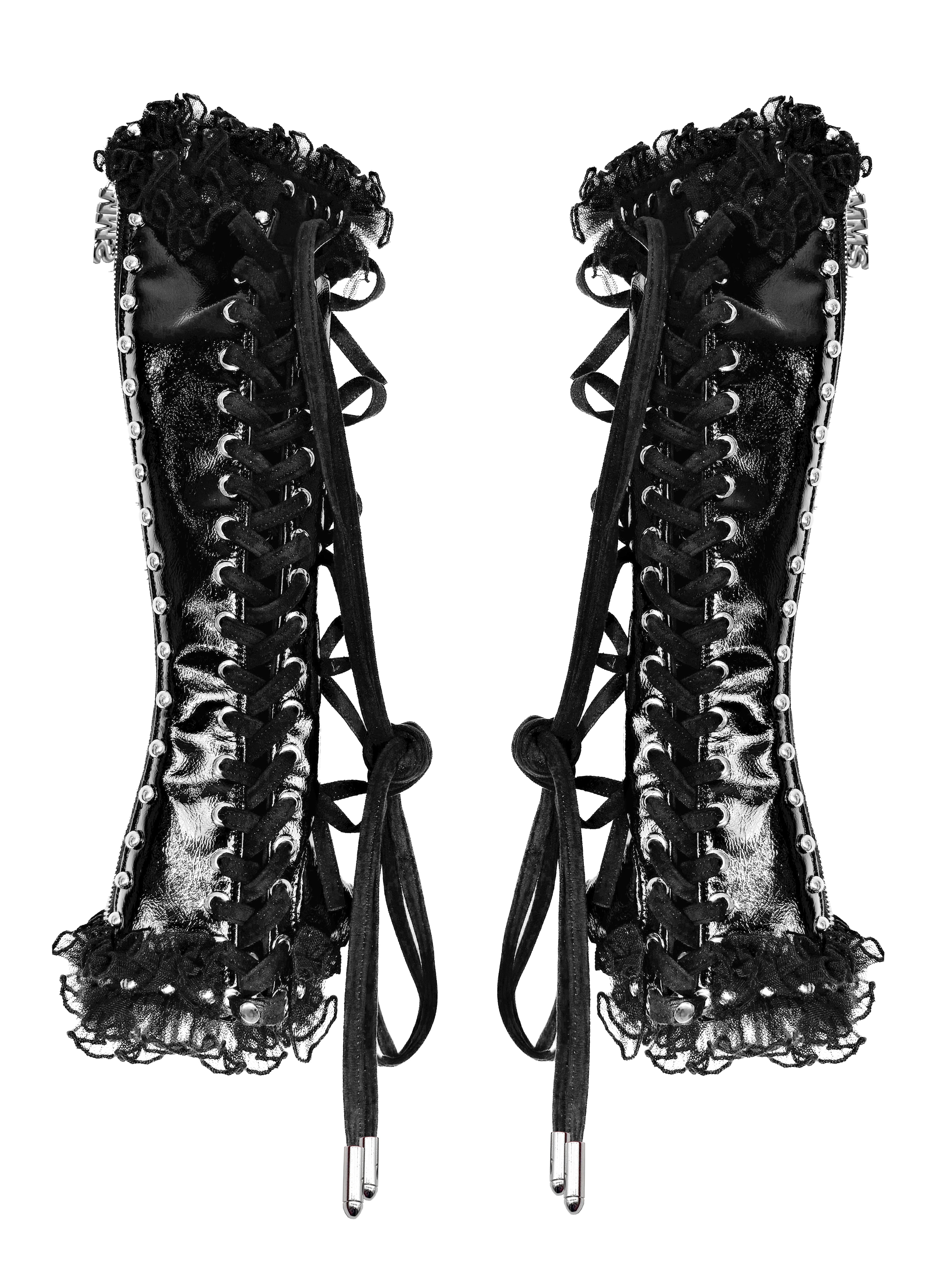 MMS 'The Shattered Hour' LACED FINGERLESS GLOVES