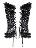 MMS 'The Shattered Hour' LACED FINGERLESS GLOVES
