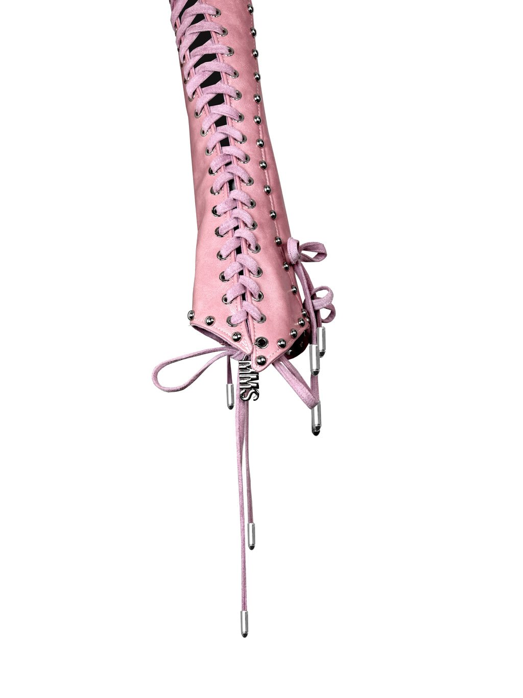 MMS ’of rose, of dust’  LACE UP CROPPED JACKET
