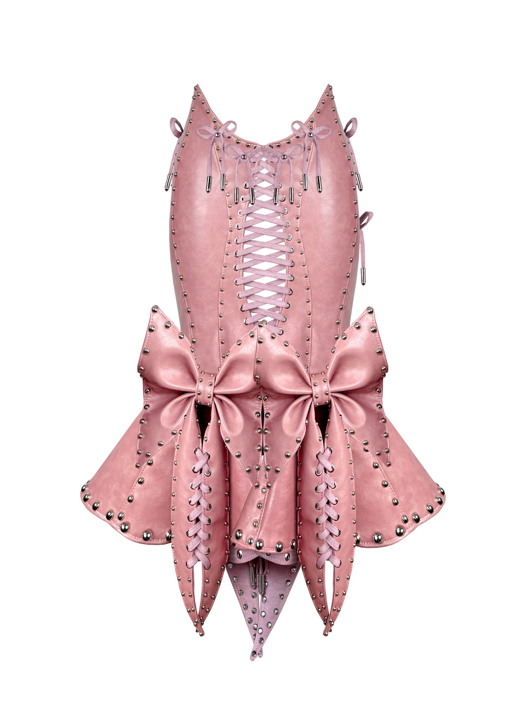 MMS ’of rose, of dust’ BUSTLE BOW SKIRT