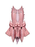 MMS ’of rose, of dust’ BUSTLE BOW SKIRT