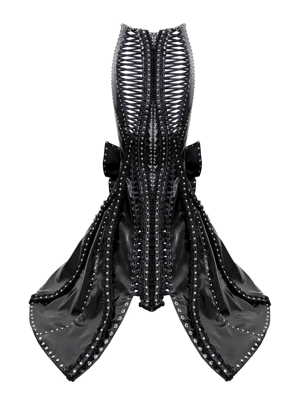 MMS 'Bride of Darkness' MERMAID CEREMONIAL LONG SKIRT