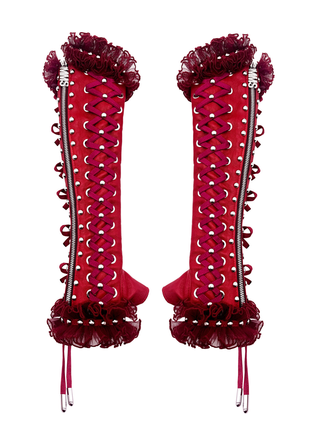MMS 'Garden of Edith' LACED FINGERLESS GLOVES