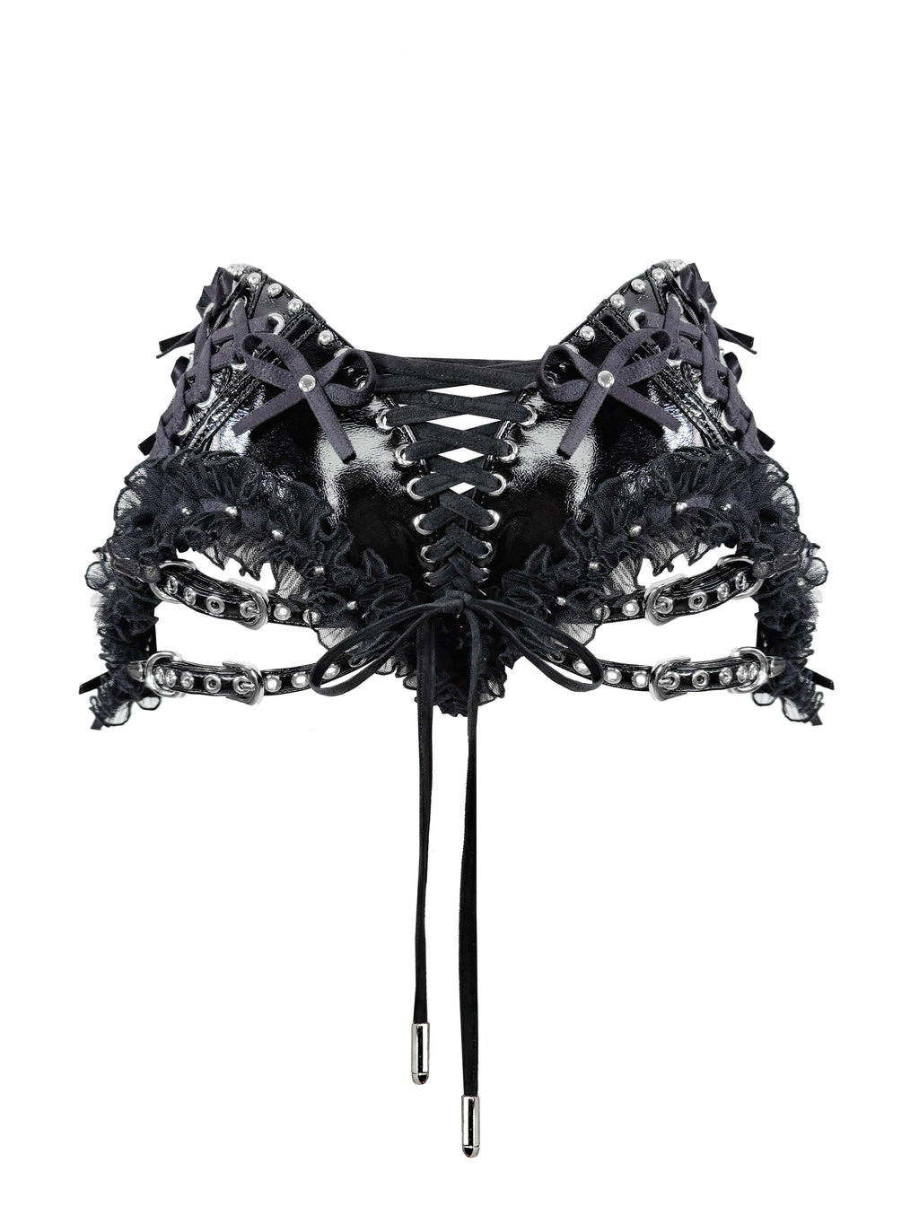 MMS 'The Shattered Hour' LACED MICRO SHORTS