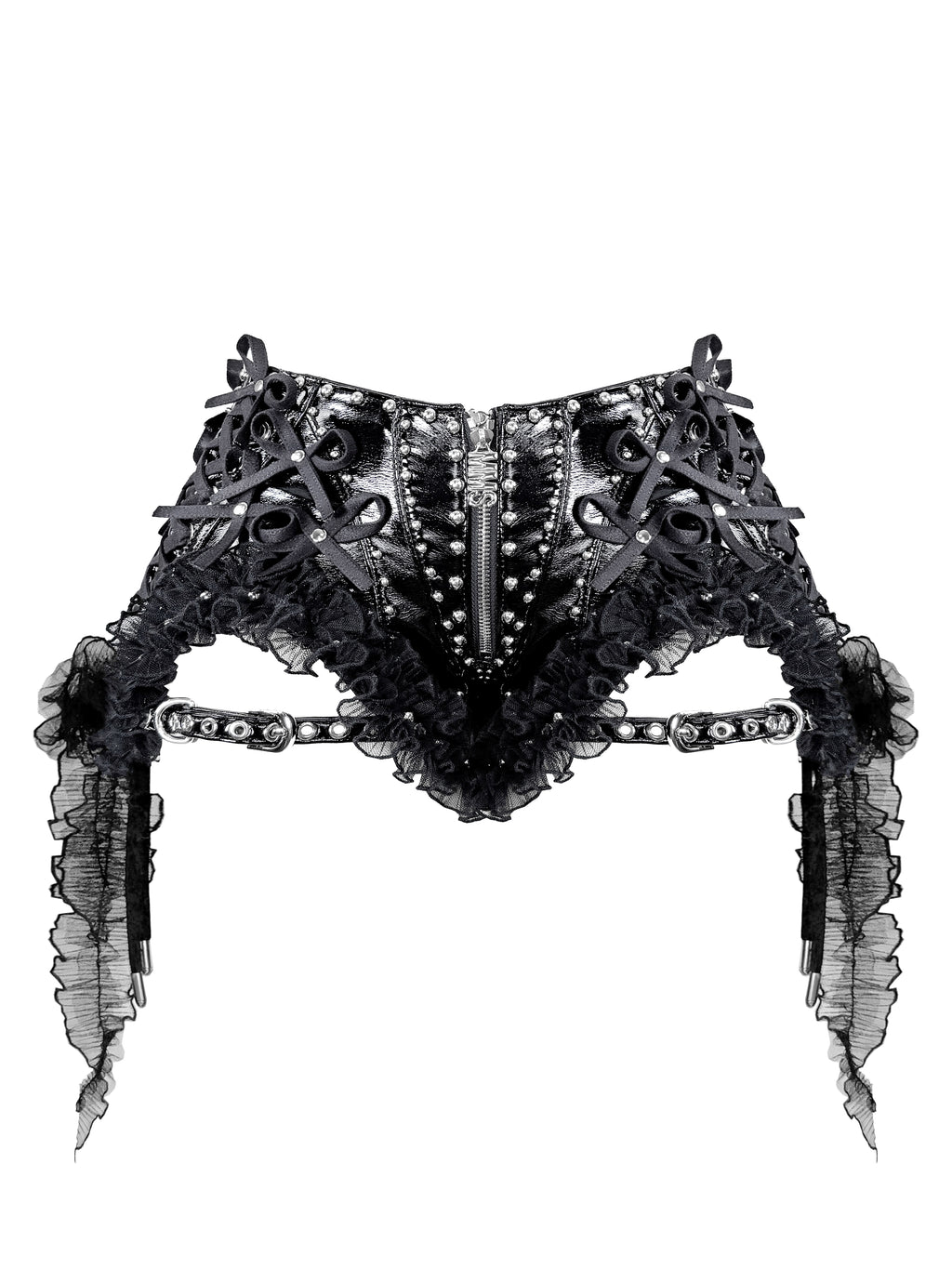 MMS 'The Shattered Hour' LACED MICRO SHORTS