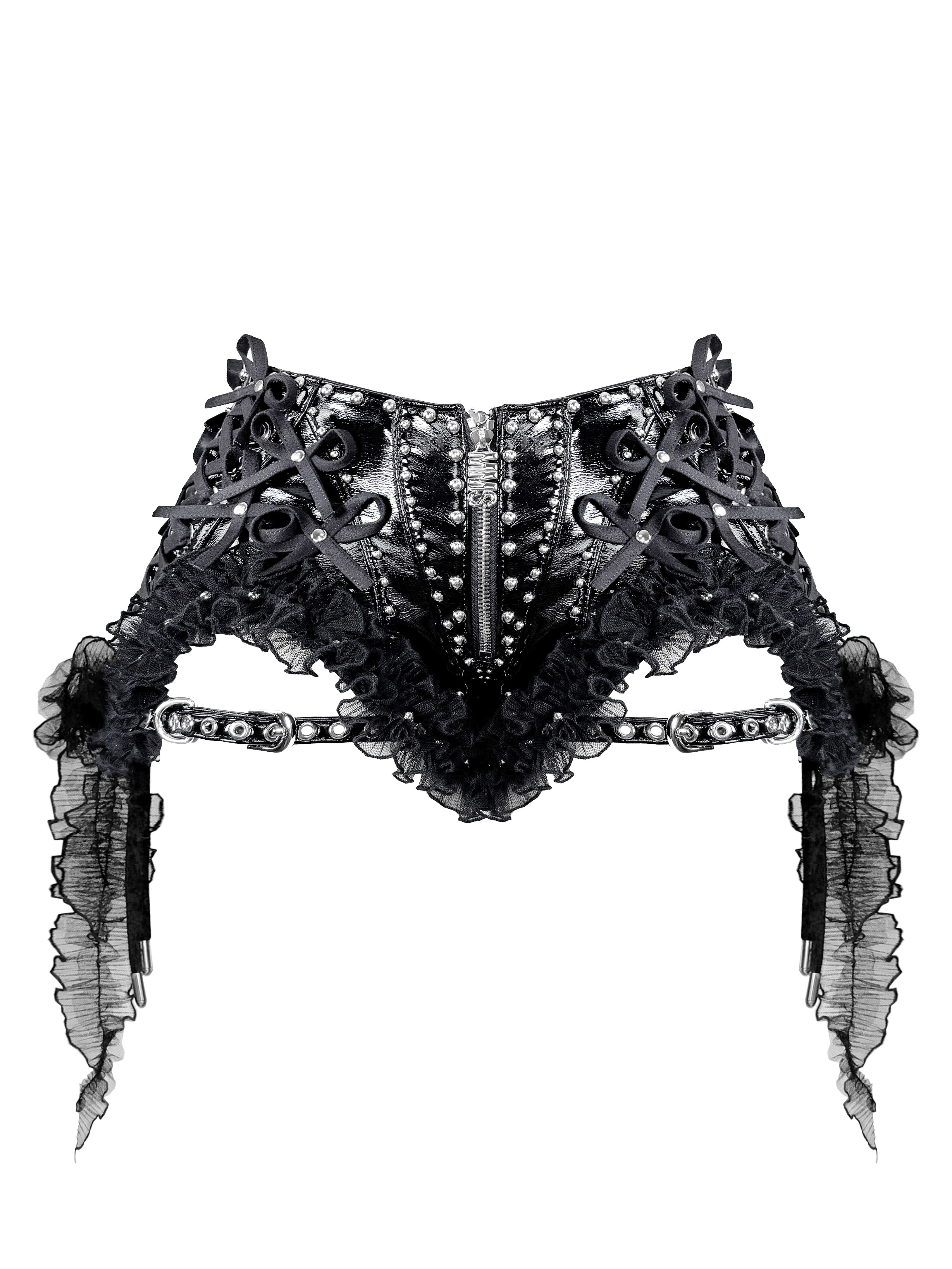 MMS 'The Shattered Hour' LACED MICRO SHORTS