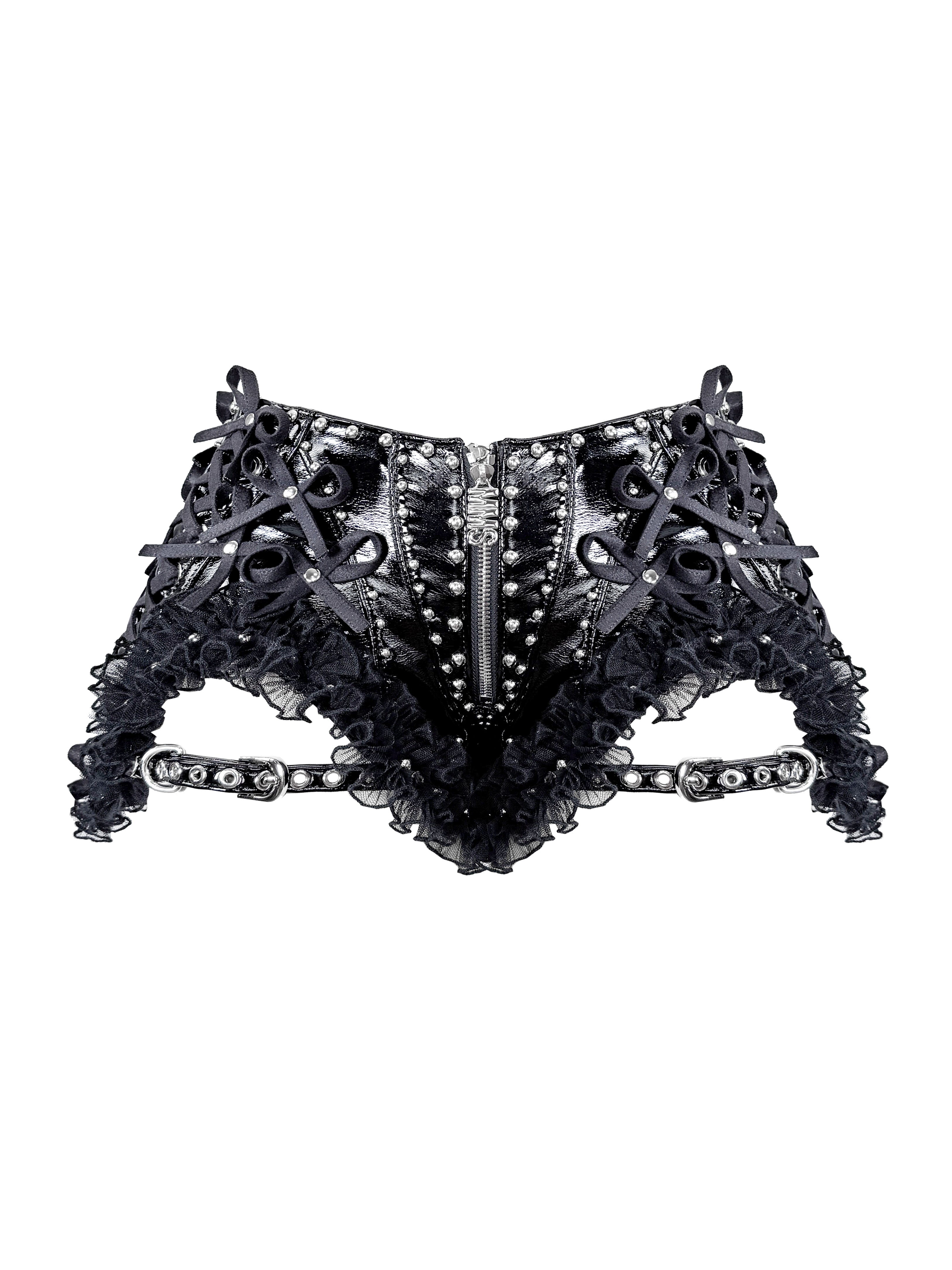 MMS 'The Shattered Hour' LACED MICRO SHORTS