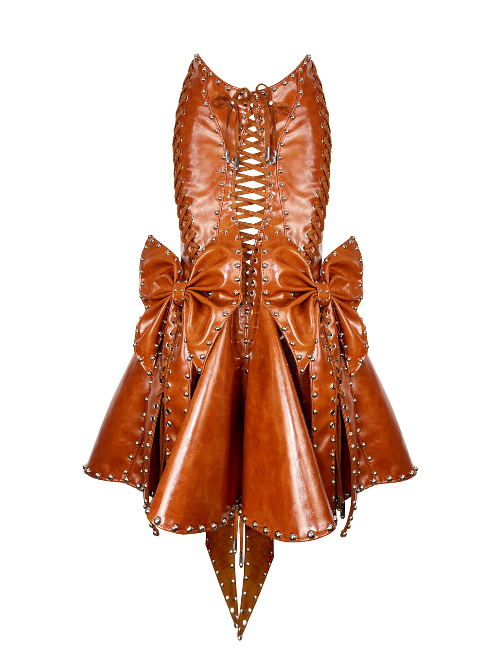 MMS ’of lace, of blood’ BUSTLE BOW SKIRT